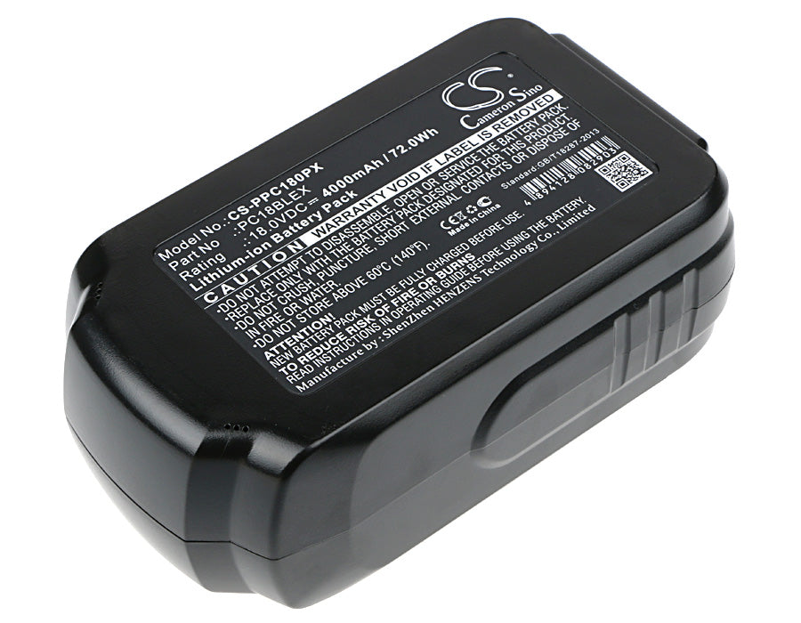 Li-ion Battery fits Porter Cable, Pc18ag, Pc18al, Pc18chd 18.0V, 4000mAh Home Electronics Cameron Sino Technology Limited (Suspended)
