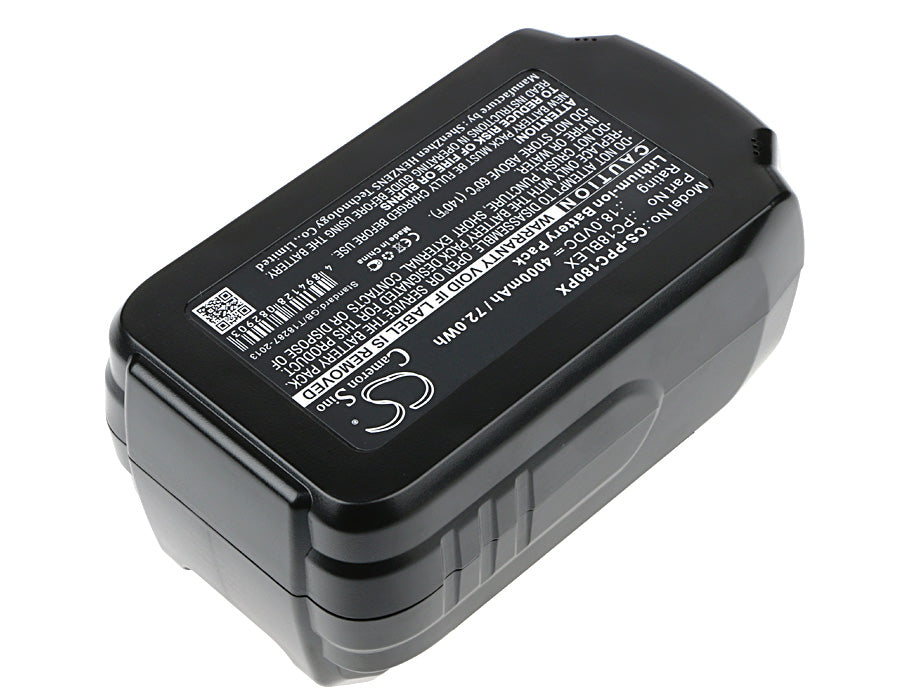 Li-ion Battery fits Porter Cable, Pc18ag, Pc18al, Pc18chd 18.0V, 4000mAh Home Electronics Cameron Sino Technology Limited (Suspended)