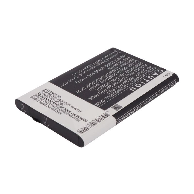 Li-ion Battery Fits Novatel Wireless, Mifi 500 Lte, Mifi 5510, Mifi 5510l 3.7v, 1800mah Hotspot Cameron Sino Technology Limited