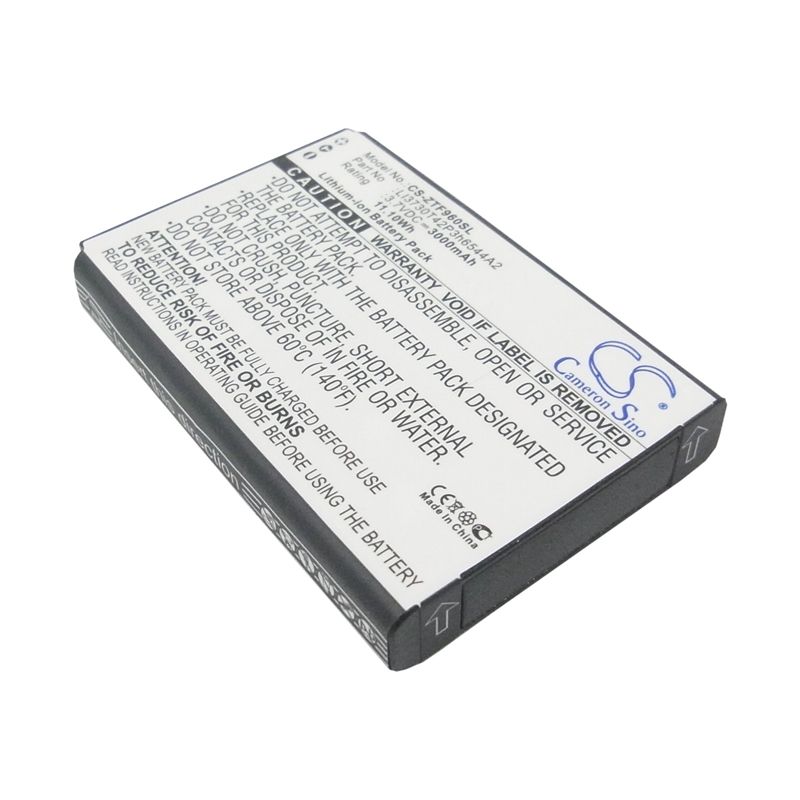 Li-ion Battery fits Net10, Srq-z289l, Z289l, T-mobile 3.7V, 3000mAh Hotspot Cameron Sino Technology Limited