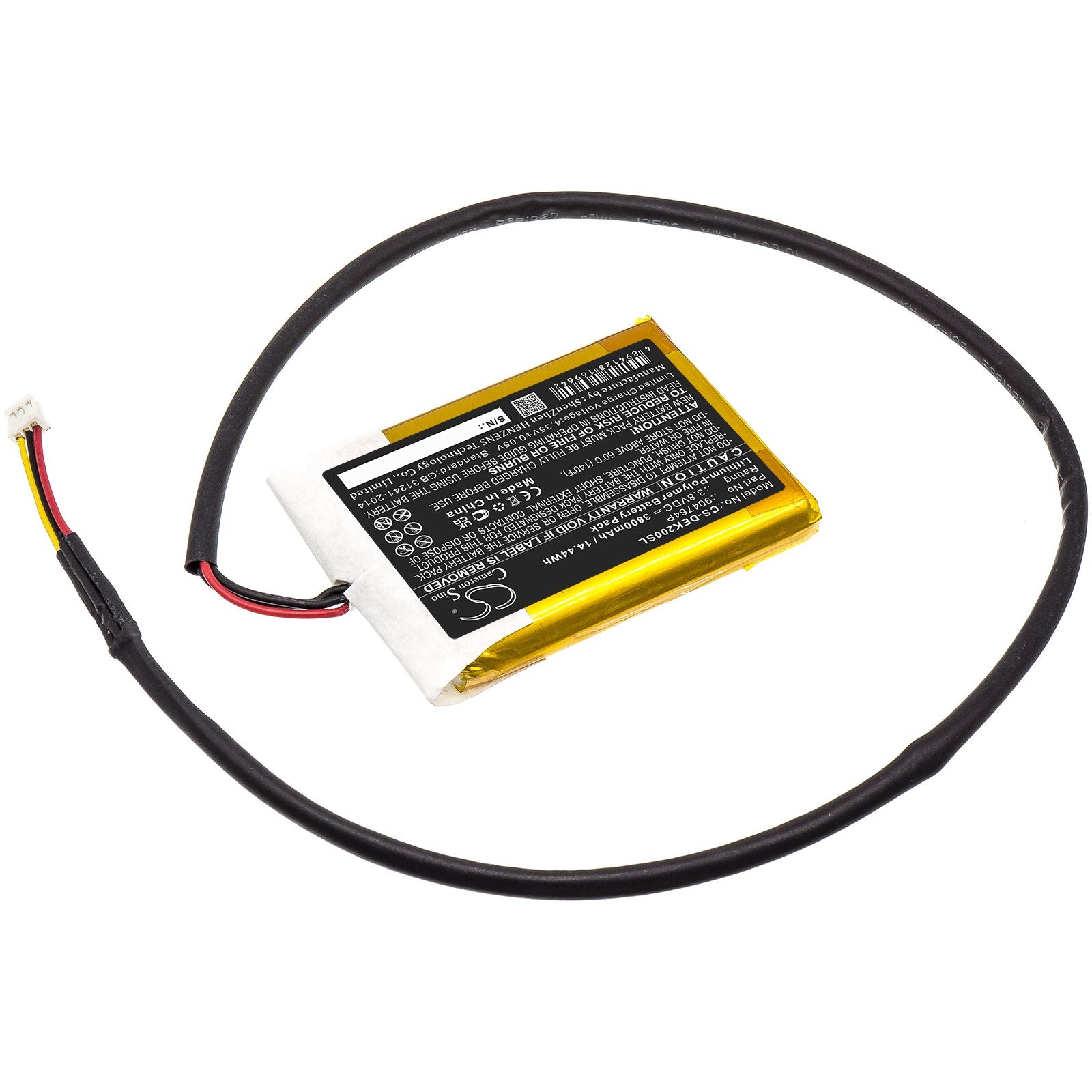 Li-Polymer Battery fits Idealens, K2, K2+ 3.8V, 3800mAh VR Cameron Sino Technology Limited