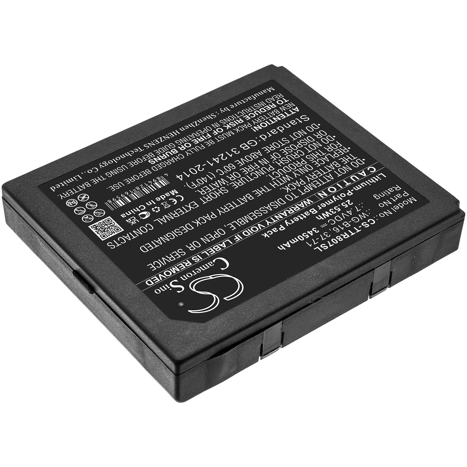 Li-Polymer Battery fits Triplett, Camview Ip Pro, Tri-8070, Tri-8071 7.4V, 3450mAh Equipment & Survey & Test Cameron Sino Technology Limited