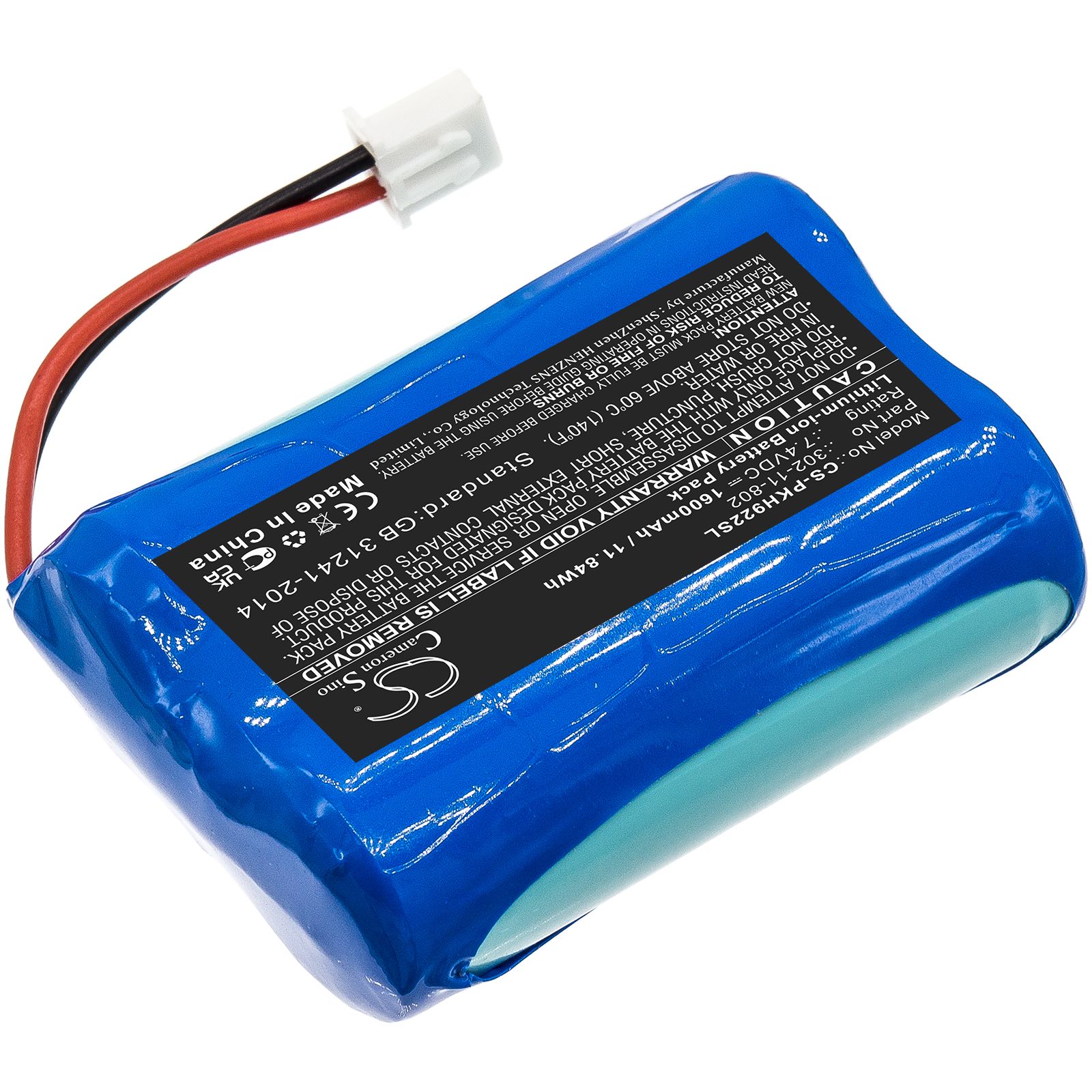 Li-ion Battery fits Peaktech, Dvb-c, Dvb-c/s/t, Dvb-s 7.4V, 1600mAh Equipment & Survey & Test Cameron Sino Technology Limited