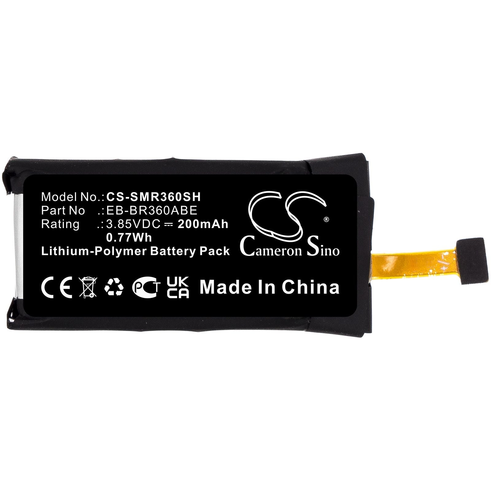 Li-Polymer Battery fits Samsung, Gear Fit 2, Sm-r360 3.85V, 200mAh Home Electronics Cameron Sino Technology Limited