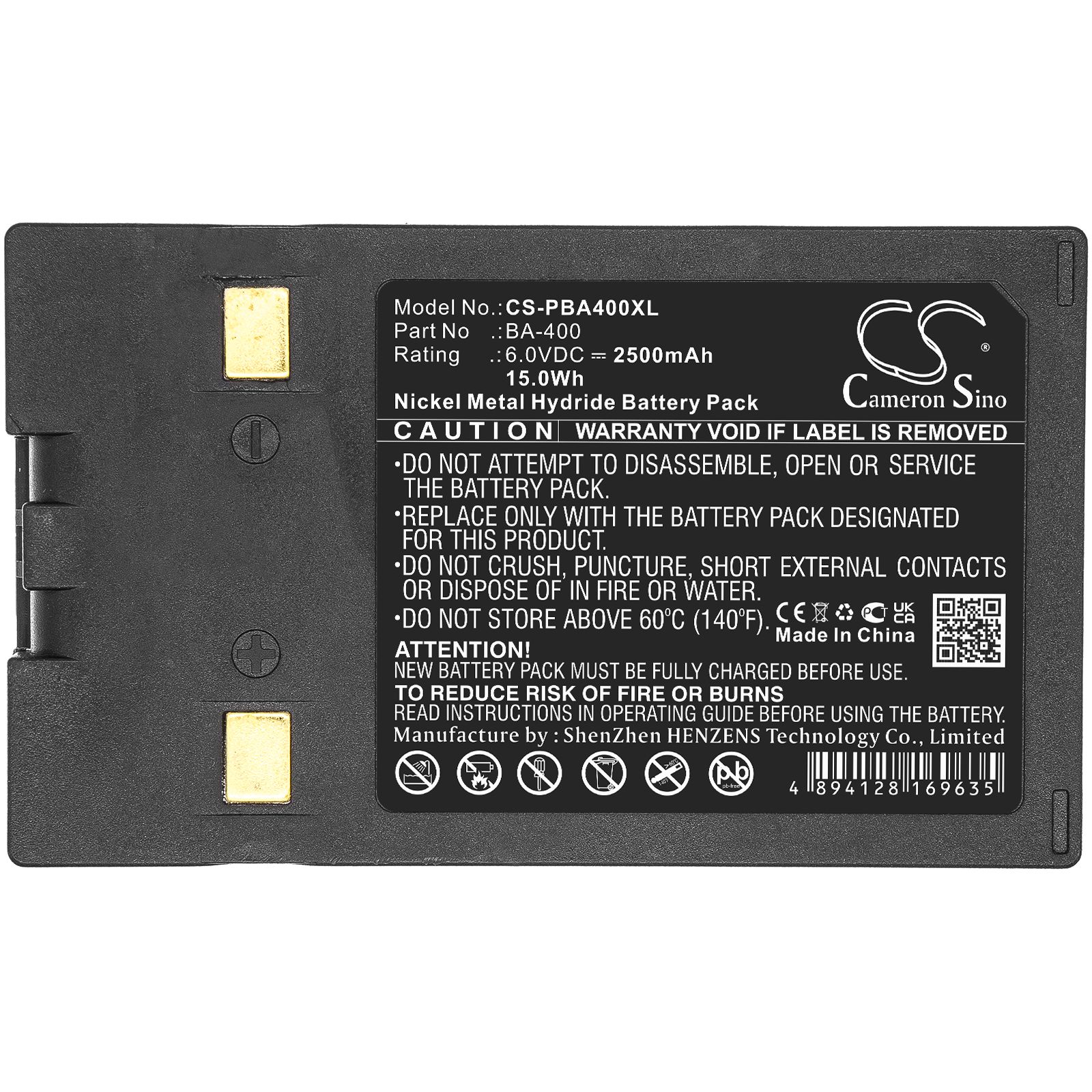 Ni-MH Battery fits Brother, Superpower Note Pn4400, Superpower Note Pn5700ds 7.2V, 2500mAh Notebook & Laptop Cameron Sino Technology Limited