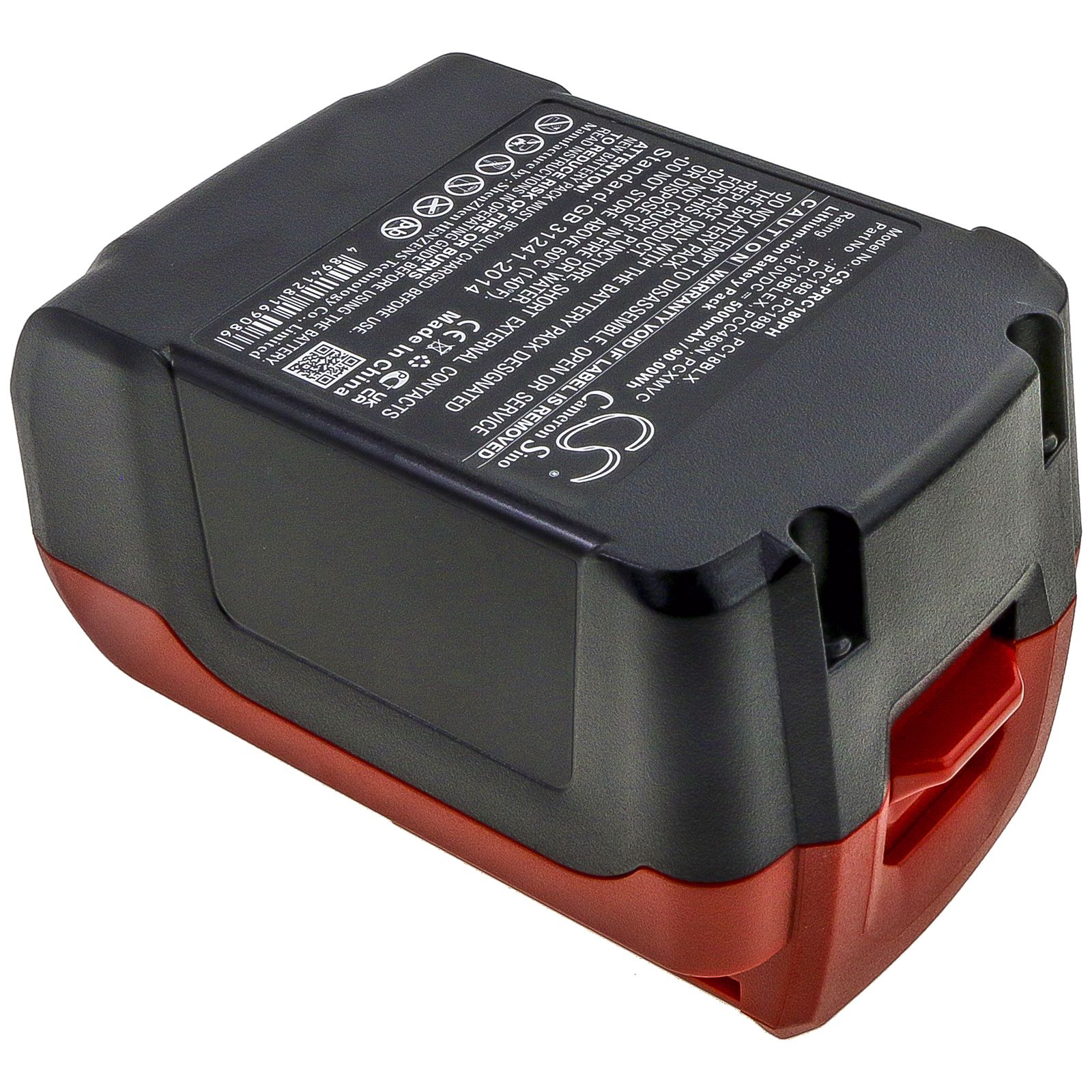 Li-ion Battery fits Porter Cable, Pc1800d, Pc1800l, Pc1800rs 18.0V, 5000mAh Power Tools Cameron Sino Technology Limited