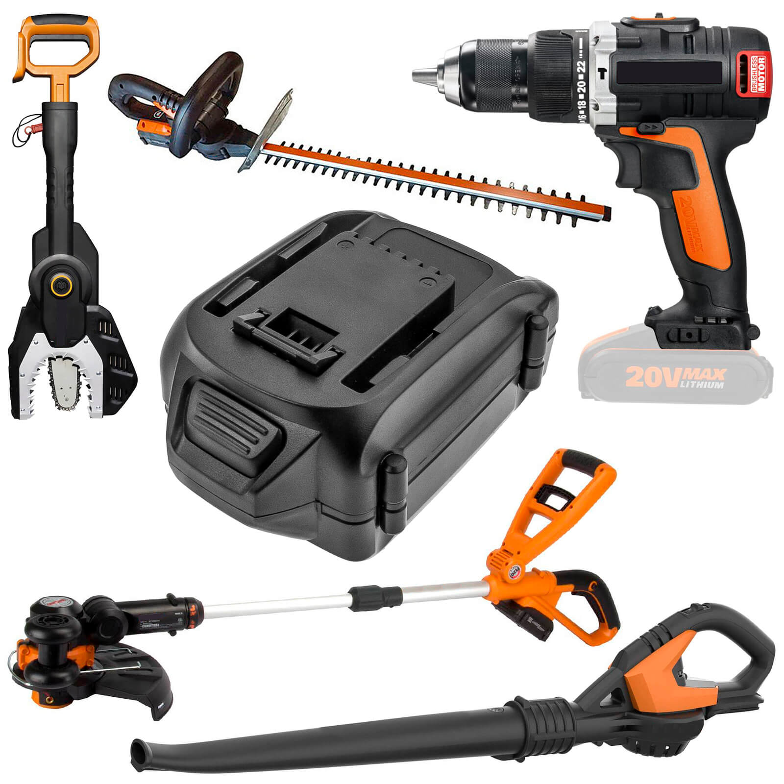 Li-ion Battery fits Worx, 20v Powershare, Wg151, Wg151.5 20.0V, 4000mAh Power Tools Cameron Sino Technology Limited