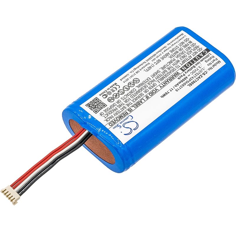 Li-ion Battery fits Zte, Ac70, Zte 3.7V, 4800mAh Hotspot Cameron Sino Technology Limited