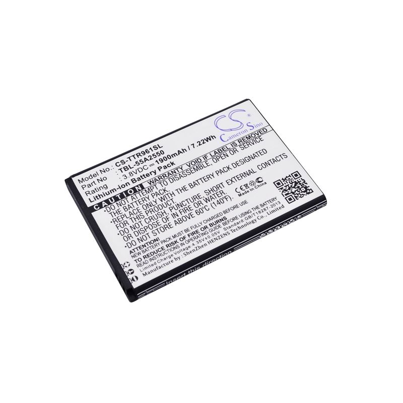Li-ion Battery fits Tp-link, M7350, M7350 Ver 1.0-3.0, Tl-tr961 3.8V, 1900mAh Hotspot Cameron Sino Technology Limited