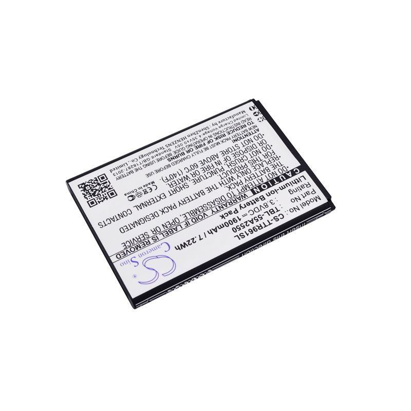 Li-ion Battery fits Tp-link, M7350, M7350 Ver 1.0-3.0, Tl-tr961 3.8V, 1900mAh Hotspot Cameron Sino Technology Limited