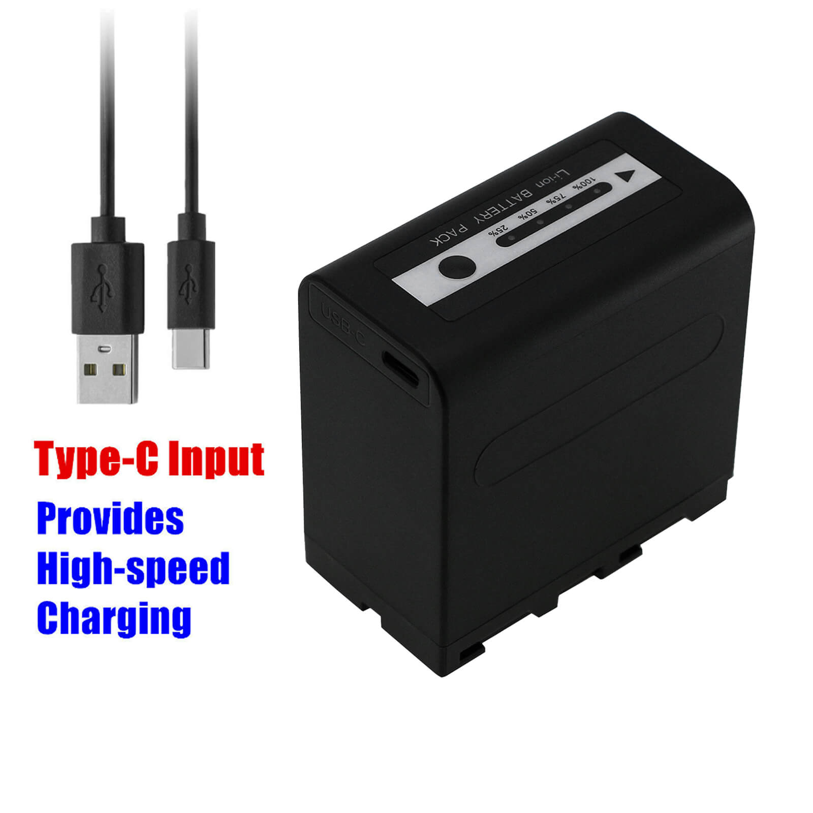 Li-ion Battery fits Sound Devices, 633 Mixer, Pix 240i 7.4V, 7800mAh / 57.72Wh Camera Cameron Sino Technology Limited
