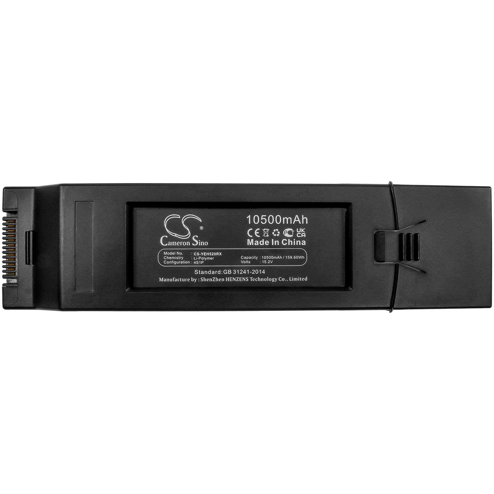 Li-Polymer Battery fits Yuneec, H3, H520e 15.2V, 10500mAh / 159.60Wh Drones Cameron Sino Technology Limited