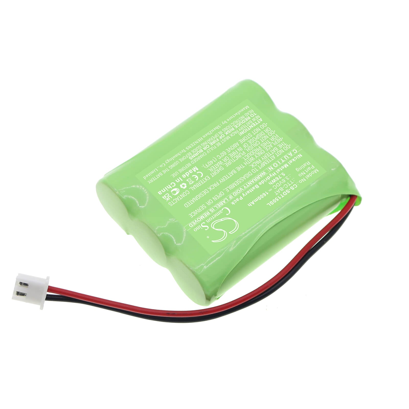 Ni-MH Battery fits Shimpo, Ttc Testers, Ttc Torque Tool Tester 3.6V, 1600mAh / 5.76Wh Equipment & Survey & Test Cameron Sino Technology Limited