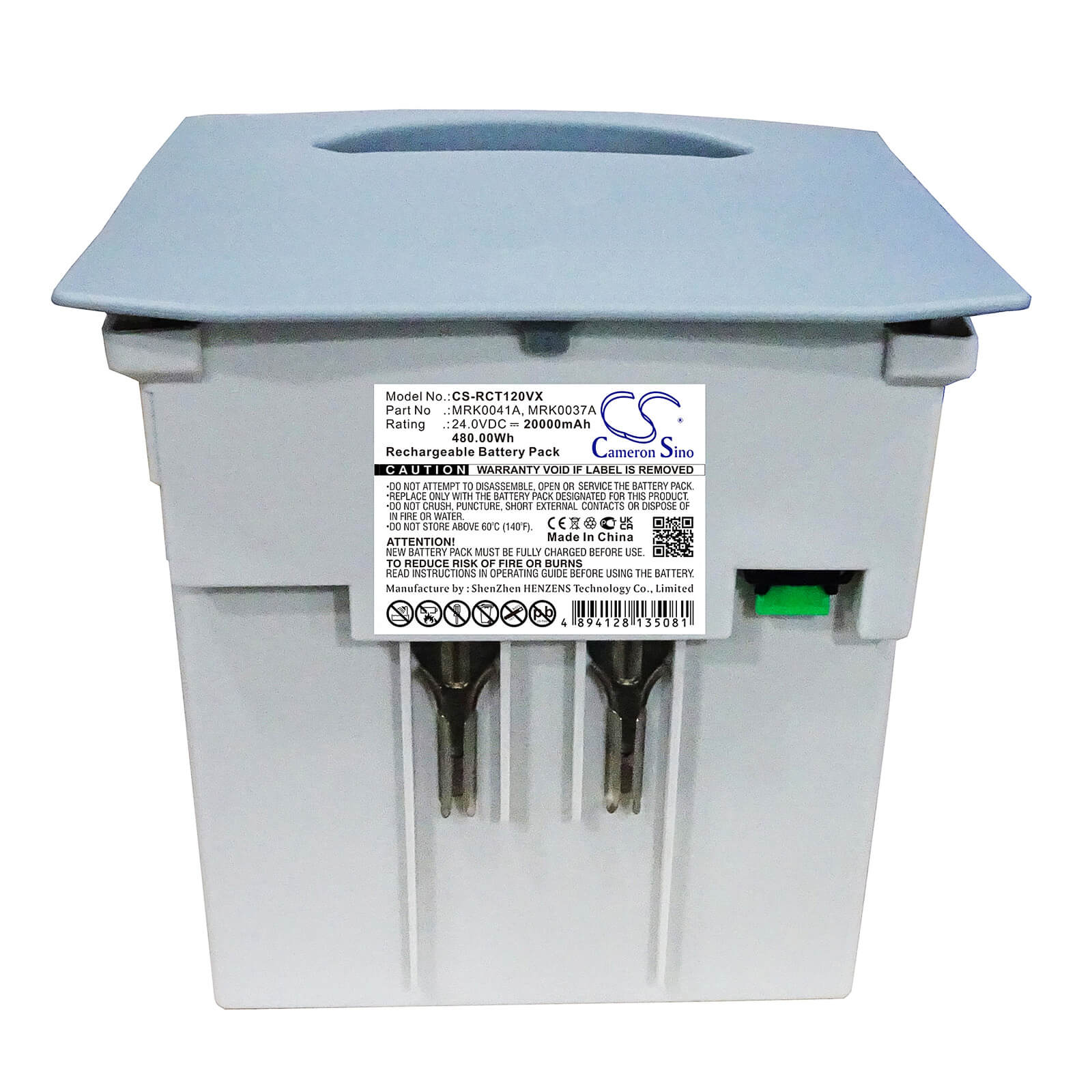 Sealed Lead Acid Battery fits Robomow, City 120 24.0V, 20000mAh / 480.00Wh Lawn Mowers Cameron Sino Technology Limited