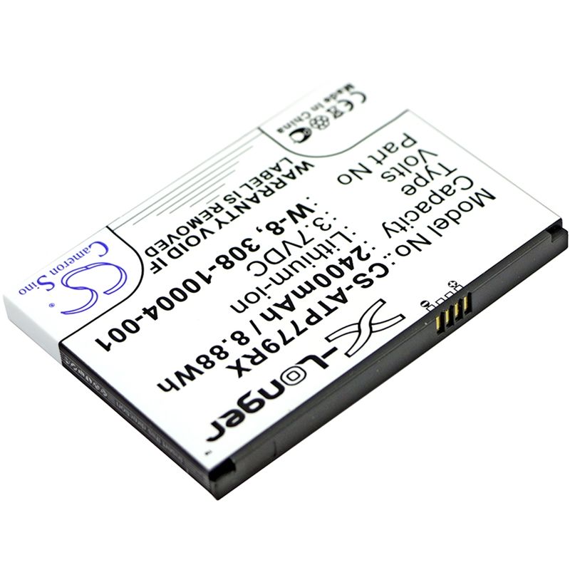 Li-ion Battery fits At&t, Ac779s, Aircard 779s, Aircard 779s 4g 3.7V, 2400mAh Hotspot Cameron Sino Technology Limited