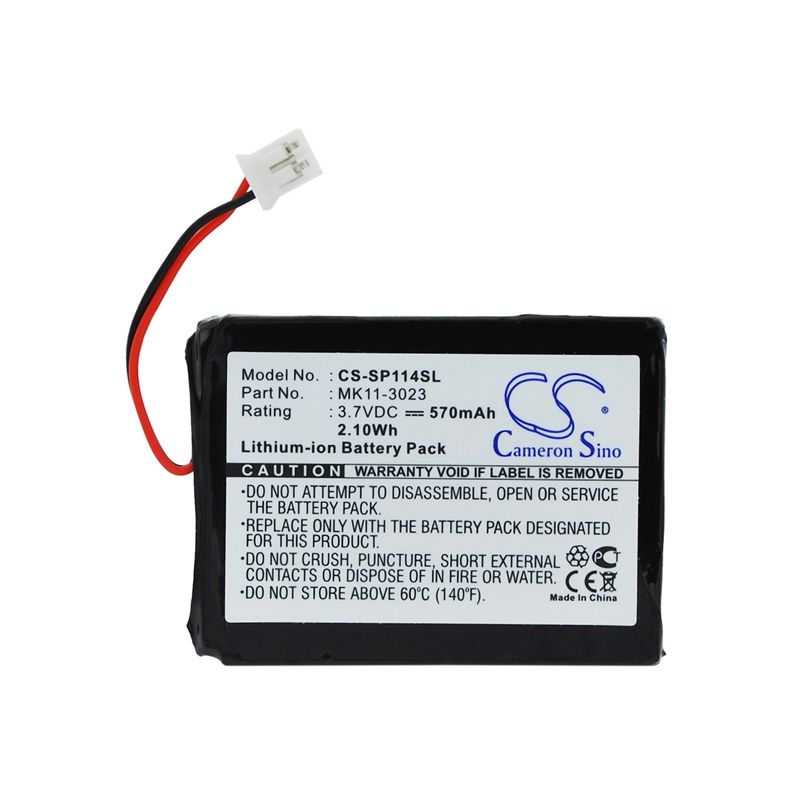 Li-ion Battery Fits Sony, Cechzc1e, Cechzk1uc, Playstation 3 Wireless Qwerty Keypad 3.7v, 570mah Keyboard,Mouse Cameron Sino Technology Limited