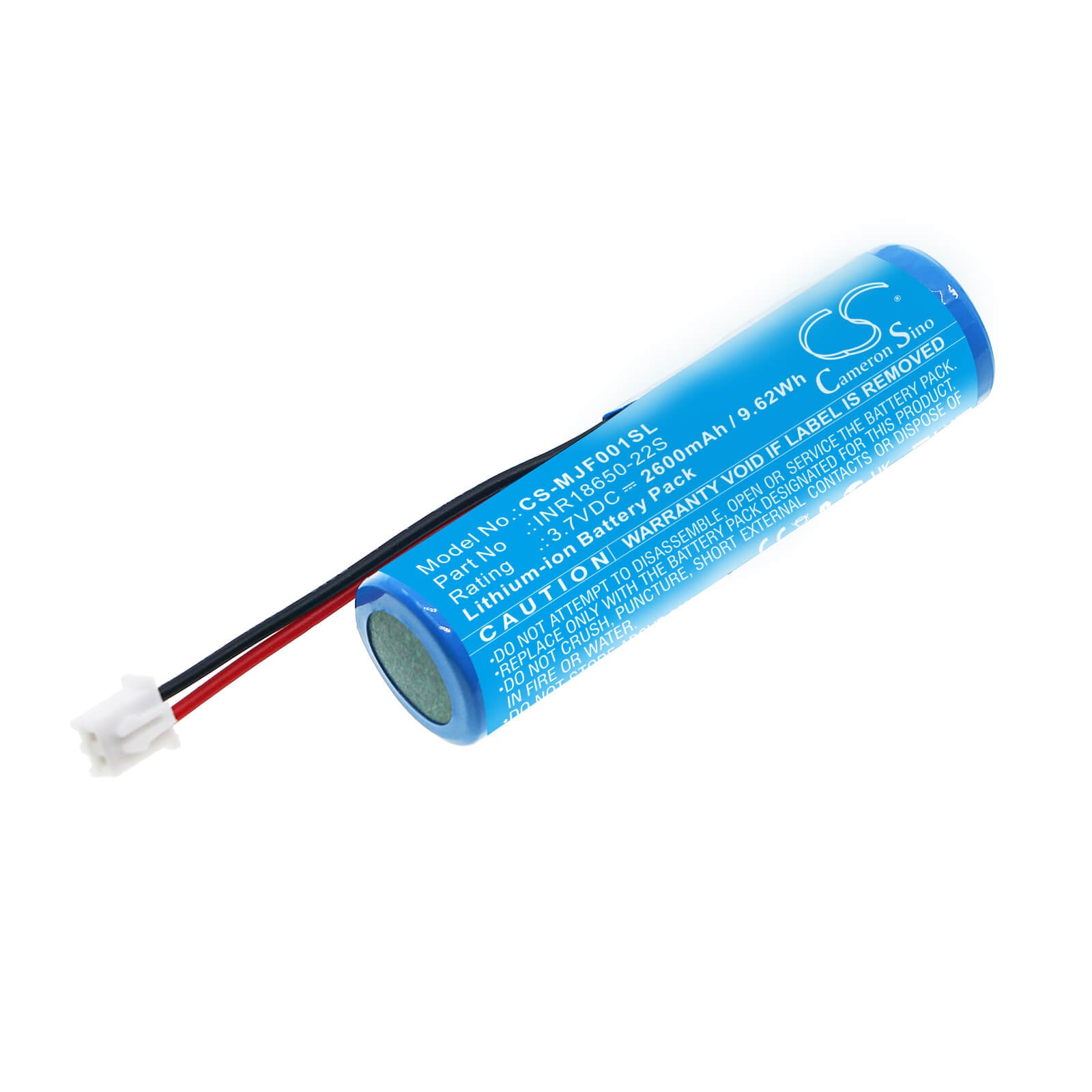 Li-ion Battery fits Mija, Automatic Fragrance, Mjxfj01xw 3.7V, 2600mAh / 9.62Wh Personal Care Cameron Sino Technology Limited
