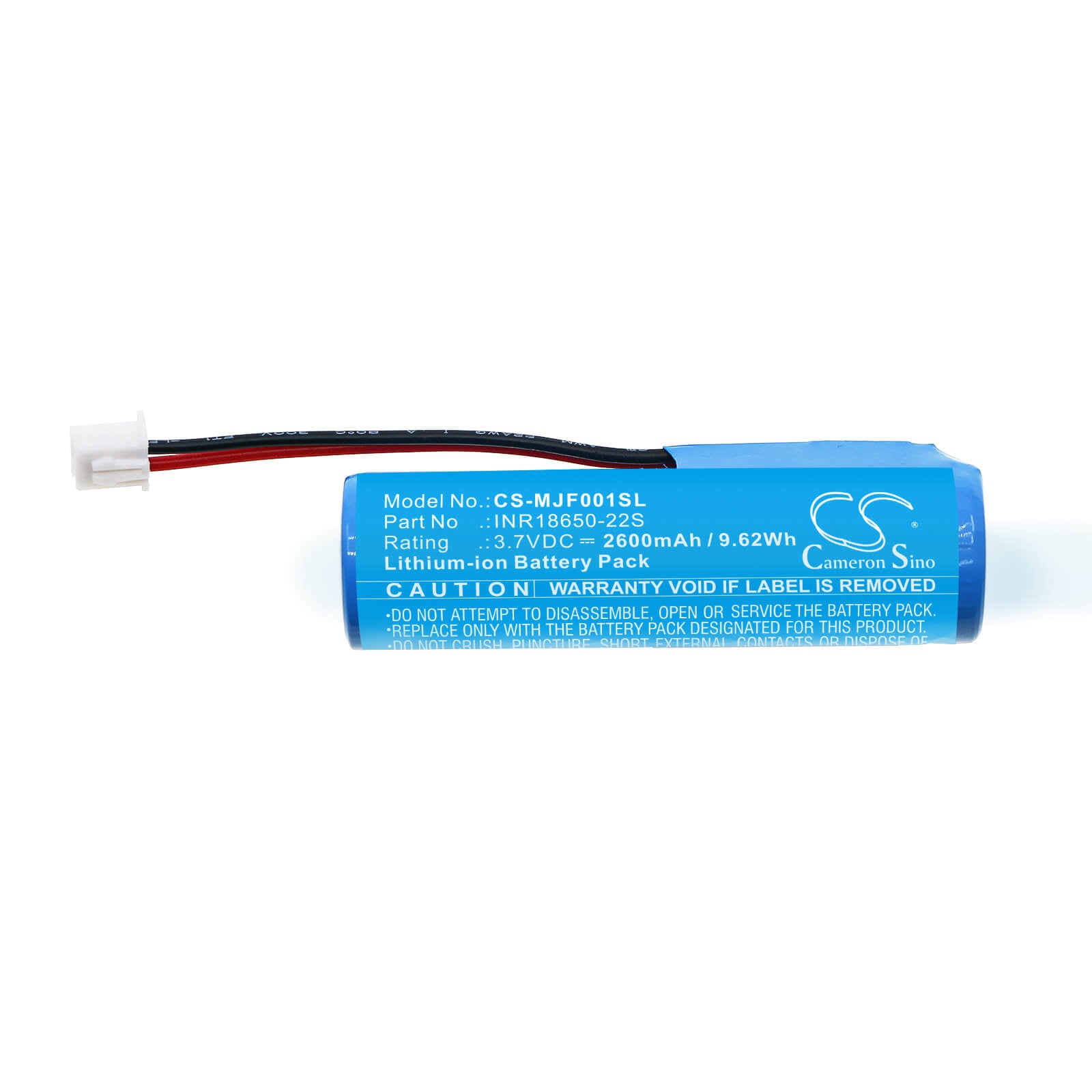 Li-ion Battery fits Mija, Automatic Fragrance, Mjxfj01xw 3.7V, 2600mAh / 9.62Wh Personal Care Cameron Sino Technology Limited