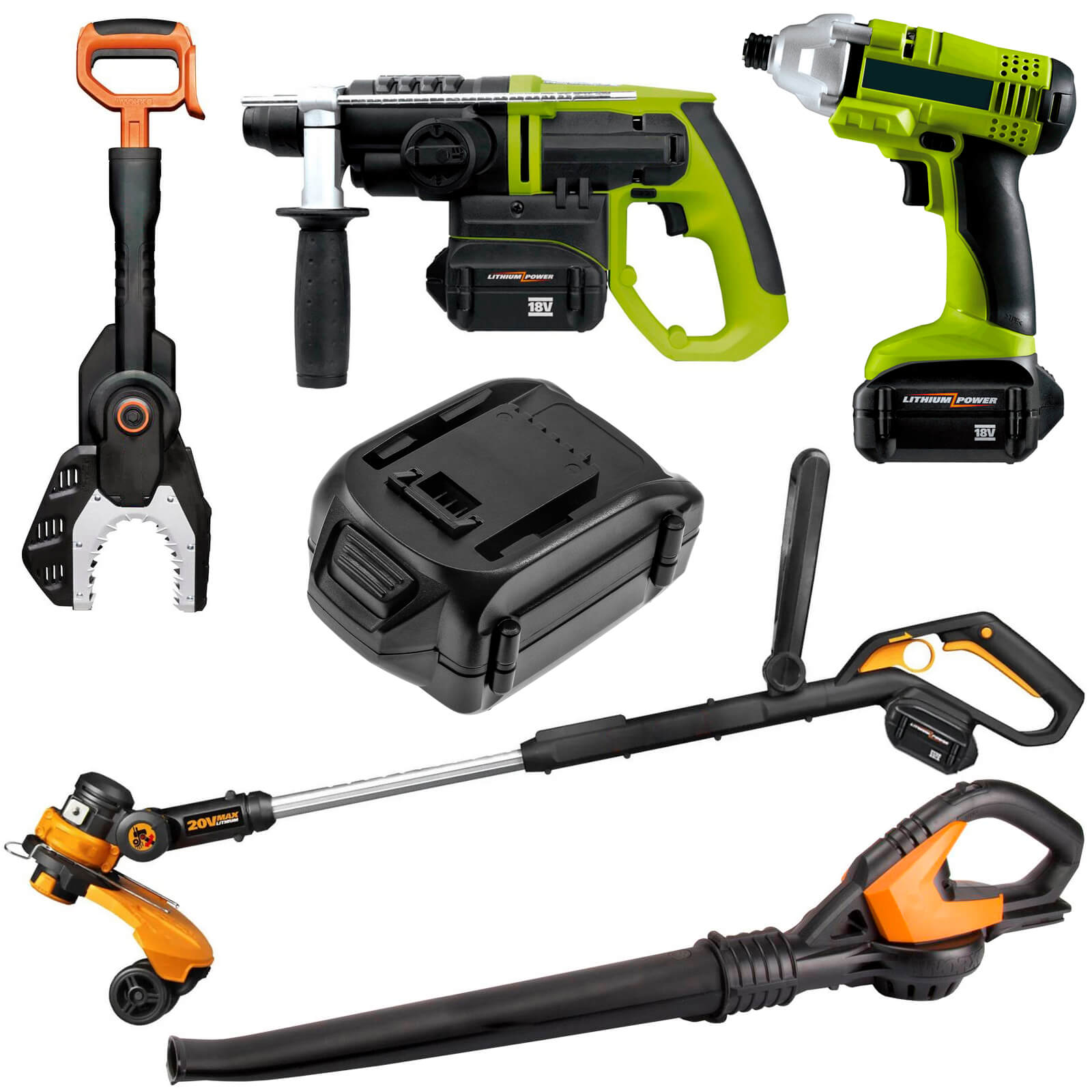 Li-ion Battery fits Worx, Rw9161, Wg150 18.0V, 4000mAh / 72.00Wh Power Tools Cameron Sino Technology Limited