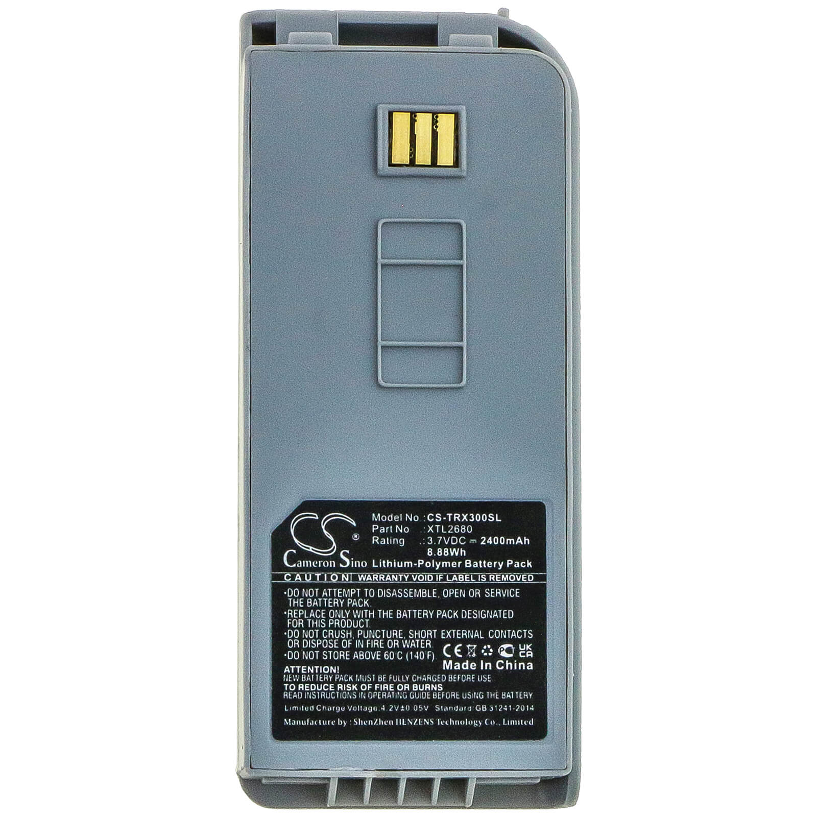 Li-Polymer Battery fits Thuraya, Xt-lite 3.7V, 2400mAh / 8.88Wh Satellite Phone Cameron Sino Technology Limited
