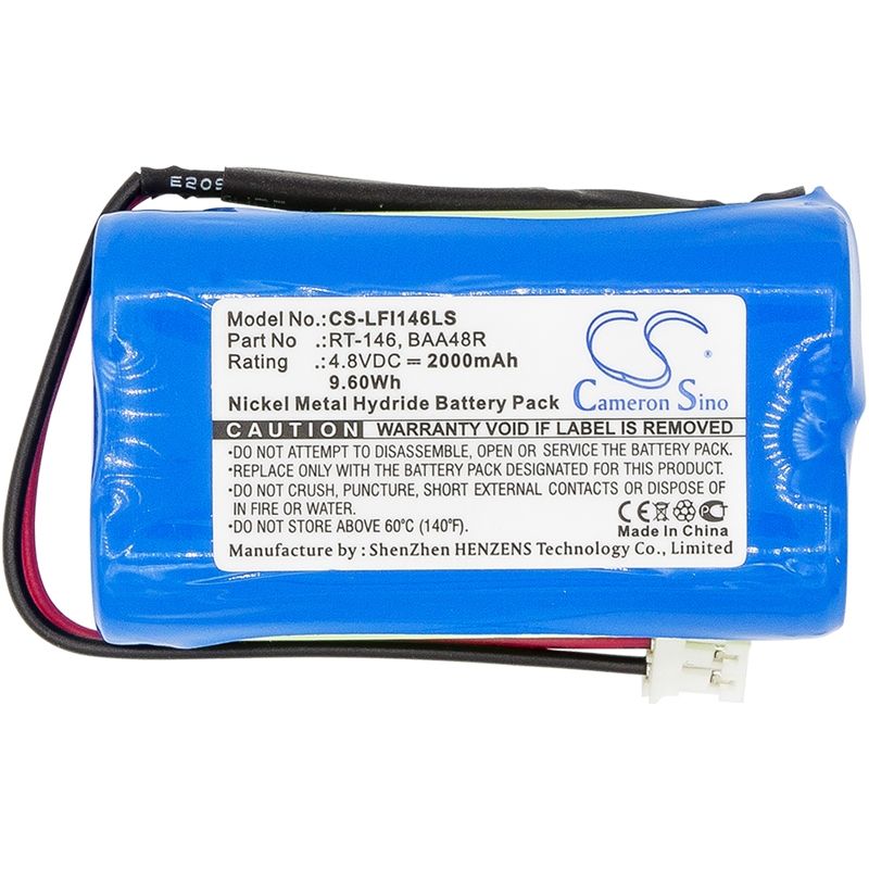 Ni-mh Battery Fits Lfi, Daybrite Emergi-lite Baa48r, Light Alarms Bl93nc487, Lights Emergency Light 4.8v, 2000mah Emergency Lighting Cameron Sino Technology Limited
