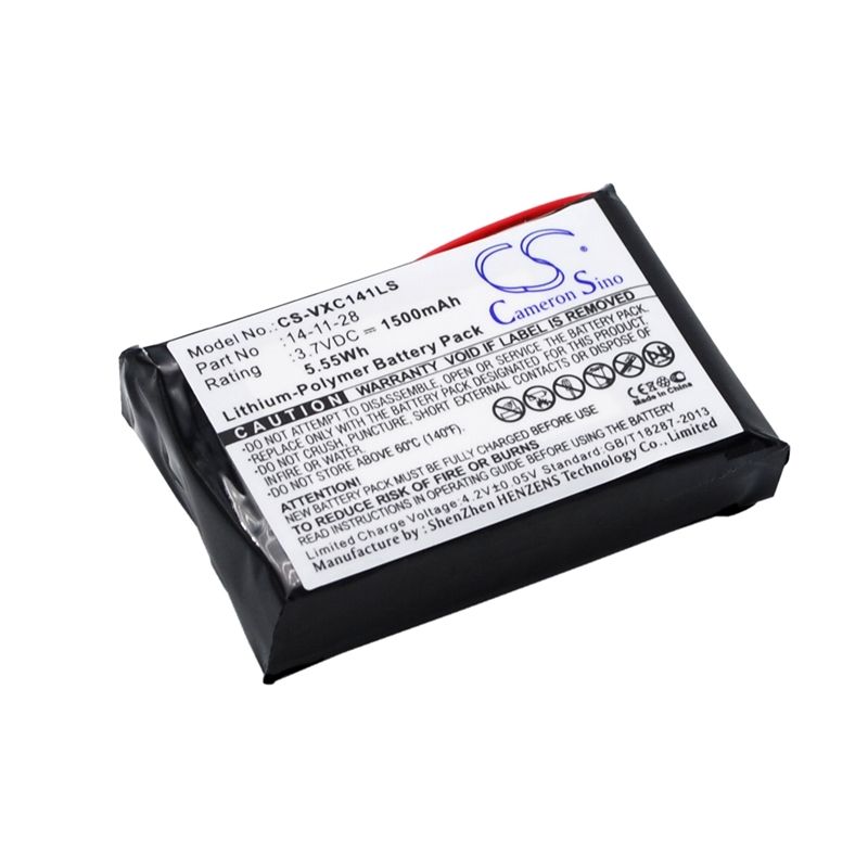 Li-Polymer Battery fits Vancouver, Vancouver/xc-141k, Vancouver 3.7V, 1500mAh Bicycles Flashlights Cameron Sino Technology Limited