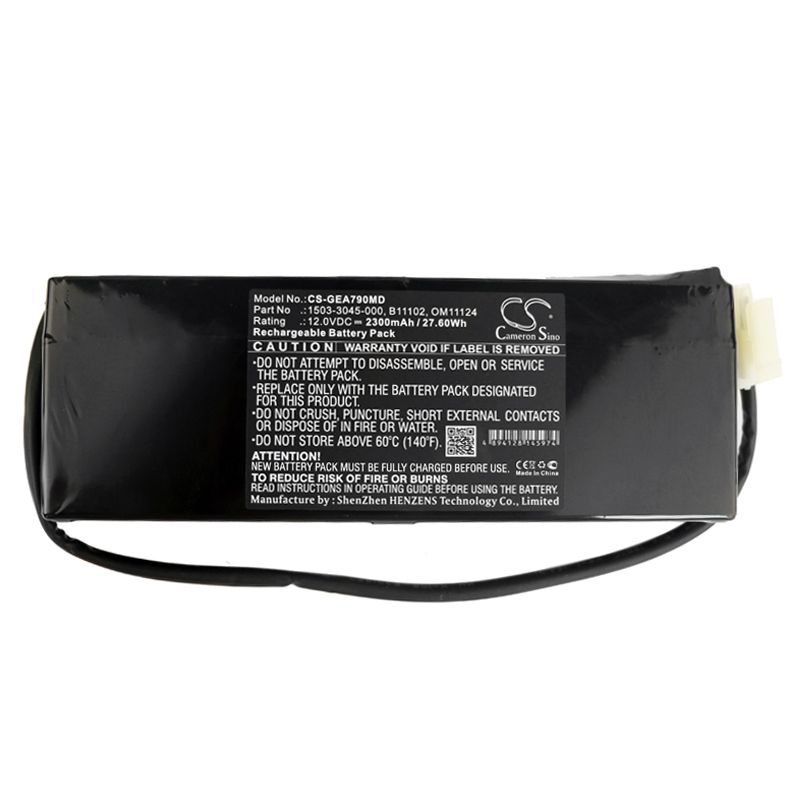 Sealed Lead Acid Battery fits Datex Ohmeda, 7900 Ventilator, Aespire 7900 Anesthesia System, Aestiva 5 Anesthesia System 12.0V, Medical Cameron Sino Technology Limited