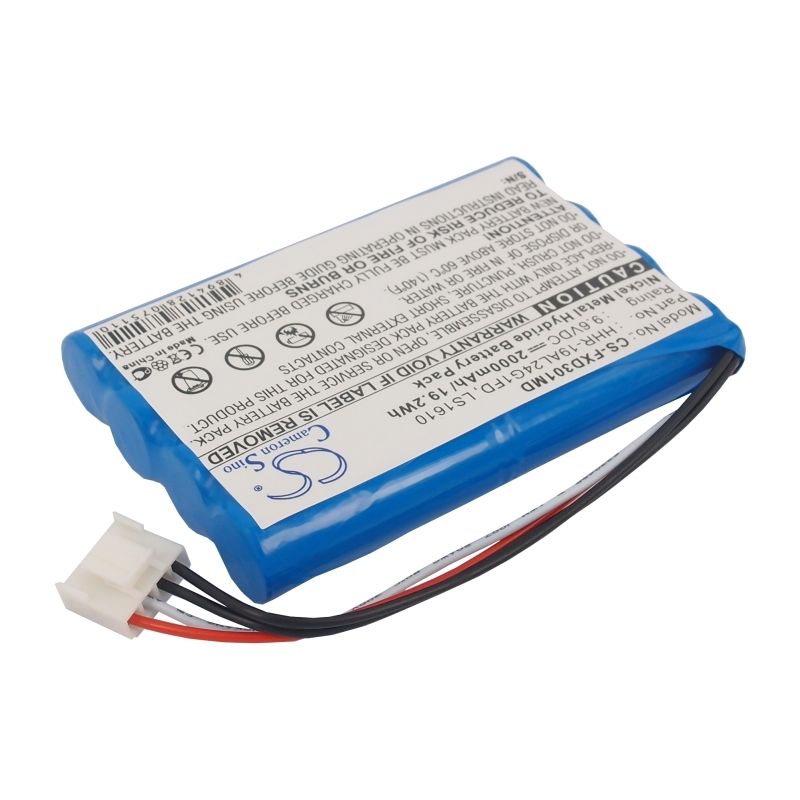 Ni-MH Battery fits Fukuda, Cardimax Fx-3010, Fx-3010, 9.6V, 2000mAh Medical Cameron Sino Technology Limited