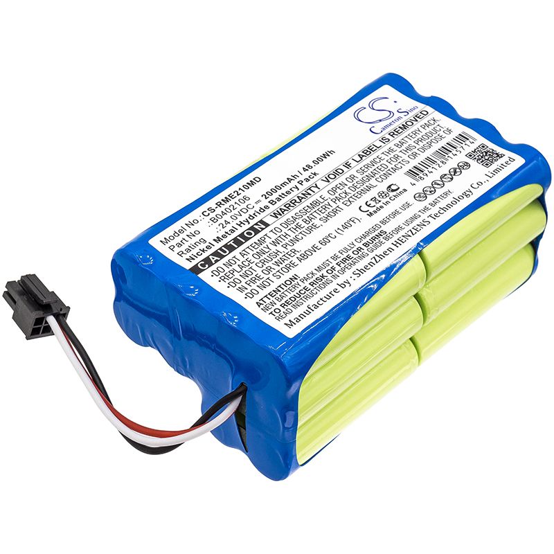 Ni-MH Battery fits Resmed, Vs Integra, Vs Ultra, 24.0V, 2000mAh Medical Cameron Sino Technology Limited