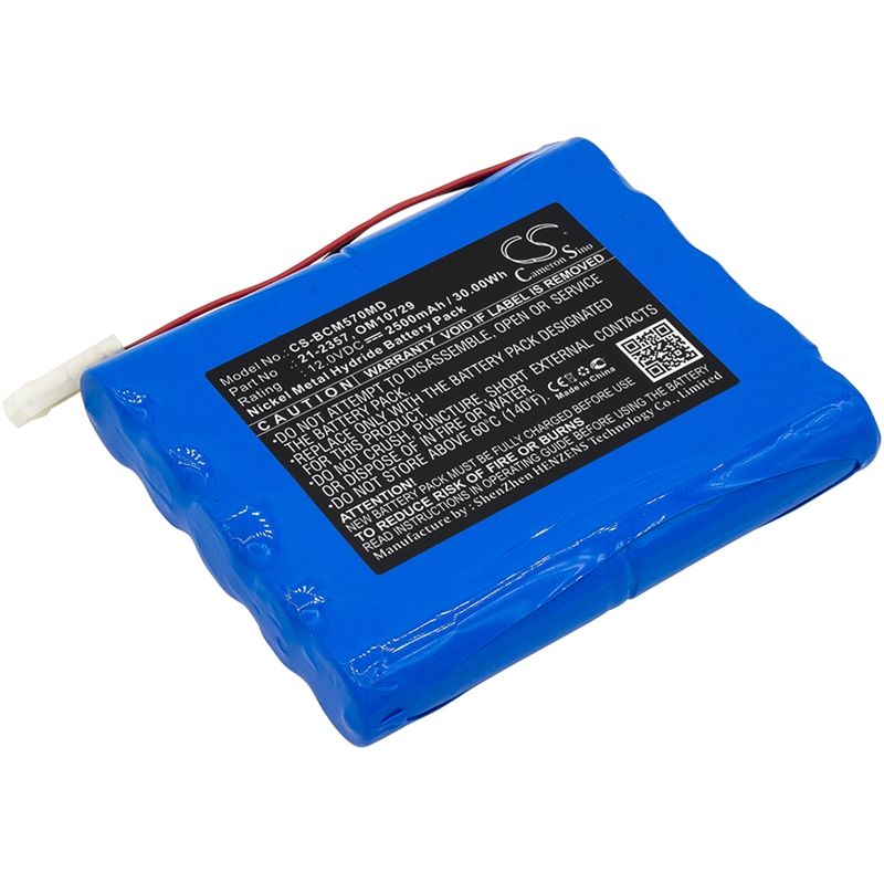 Ni-MH Battery fits Bci, Cadd Tpn 5700 Infusion Pump, Tpn 5700 Infusion Pump, 12.0V, 2500mAh Industrial Cameron Sino Technology Limited (Suspended)