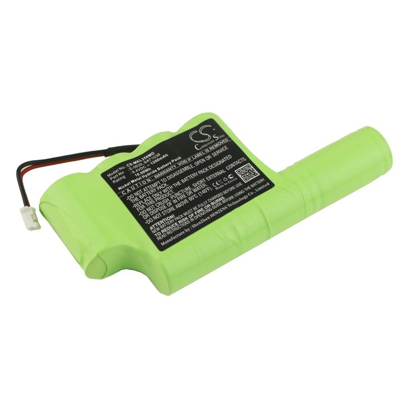 Ni-MH Battery fits Micro Medical, Microlab Mk8, Ml3500, 8.4V, 1200mAh Medical Cameron Sino Technology Limited
