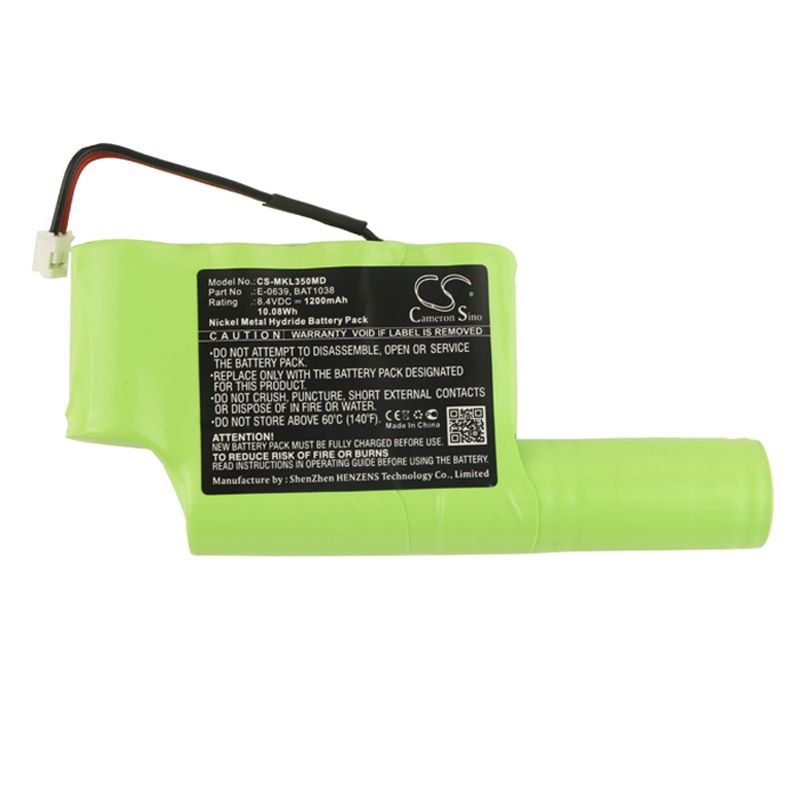 Ni-MH Battery fits Micro Medical, Microlab Mk8, Ml3500, 8.4V, 1200mAh Medical Cameron Sino Technology Limited