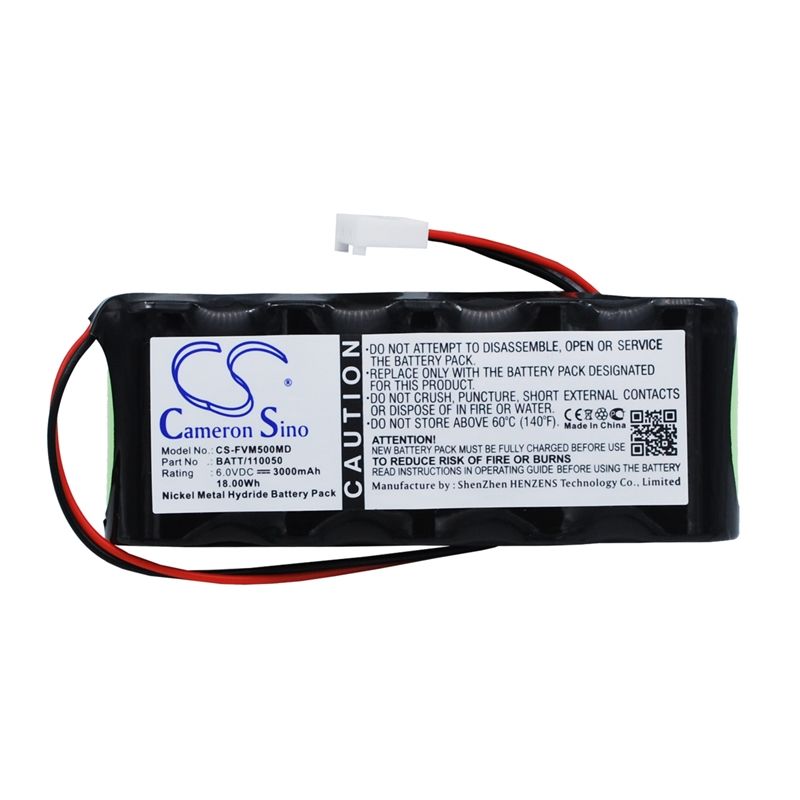 Ni-MH Battery fits Fresenius, Mcm500, Mcm500d, 6.0V, 3000mAh Medical Cameron Sino Technology Limited