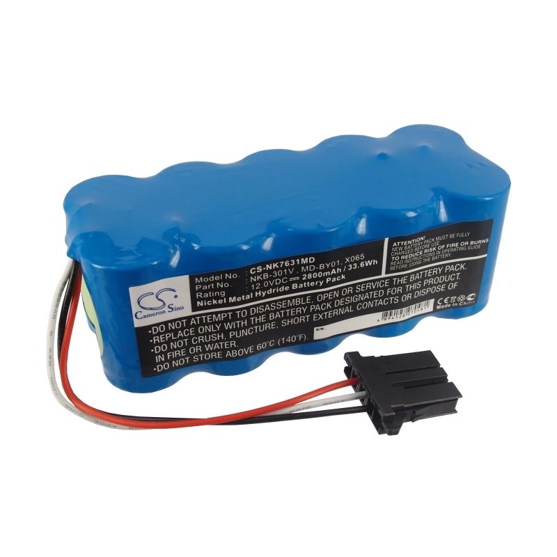 Ni-mh Battery Fits Nihon Kohden, Ecg-1350, Ecg-1350a, Ecg-1350c 12.0v, 2800mah Medical Cameron Sino Technology Limited
