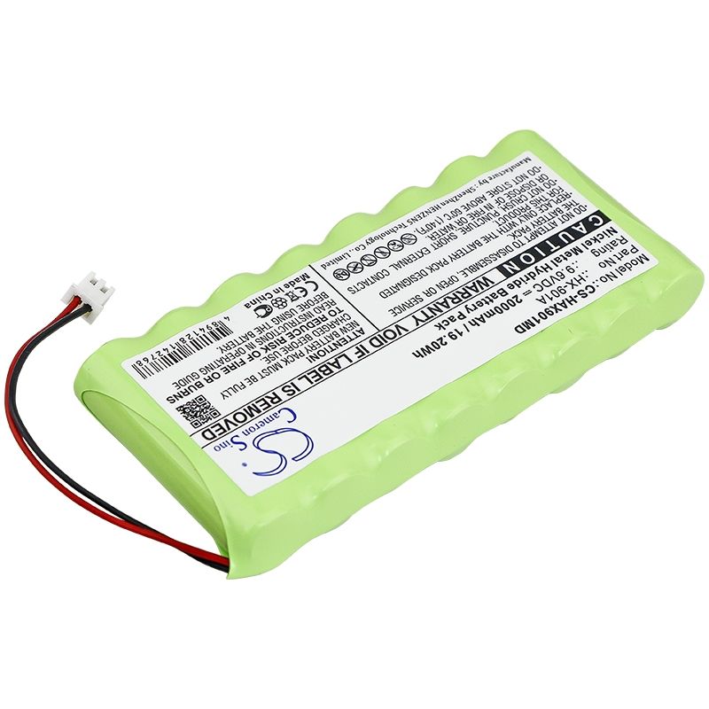 Ni-MH Battery fits Huaxi, Hx-901a 9.6V, 2000mAh Medical Cameron Sino Technology Limited