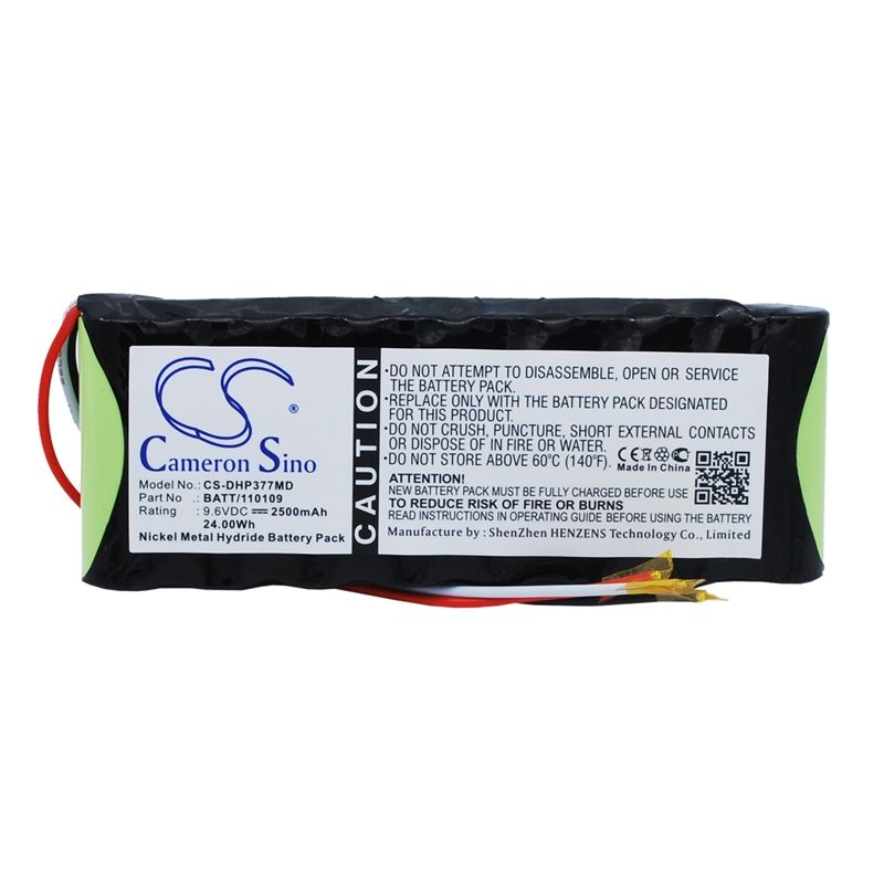 Ni-MH Battery fits Datex Ohmeda, Pulse Oximeter Biox 3770, Pulse Oximeter Biox 3775, 9.6V, 2500mAh Medical Cameron Sino Technology Limited