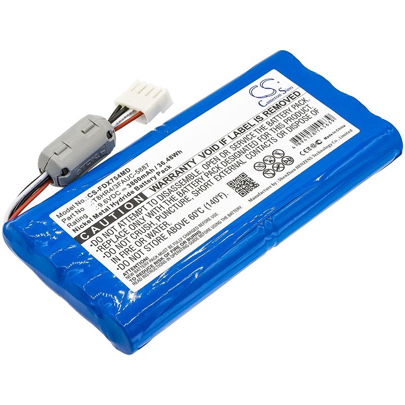 Ni-MH Battery fits Fukuda, Fcp-7541, Fx-7540, Fx-7542 9.6V, 3800mAh Medical Cameron Sino Technology Limited