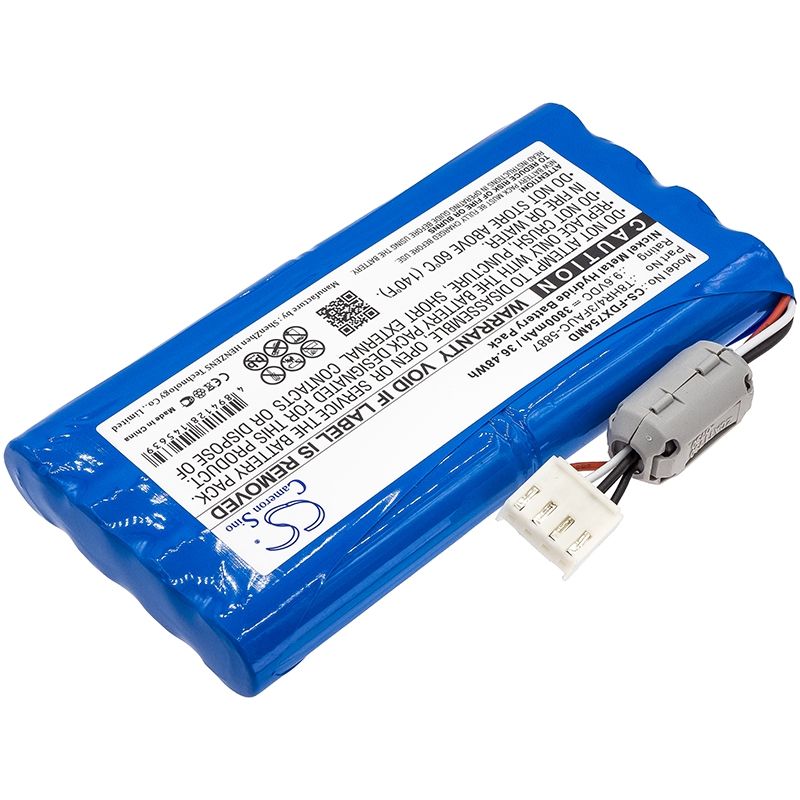 Ni-MH Battery fits Fukuda, Fcp-7541, Fx-7540, Fx-7542 9.6V, 3800mAh Medical Cameron Sino Technology Limited