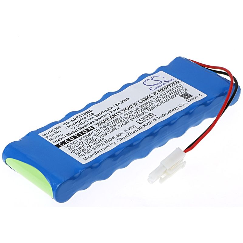 Ni-MH Battery fits Aeonmed, Shangrila 510 12.0V, 2000mAh Medical Cameron Sino Technology Limited
