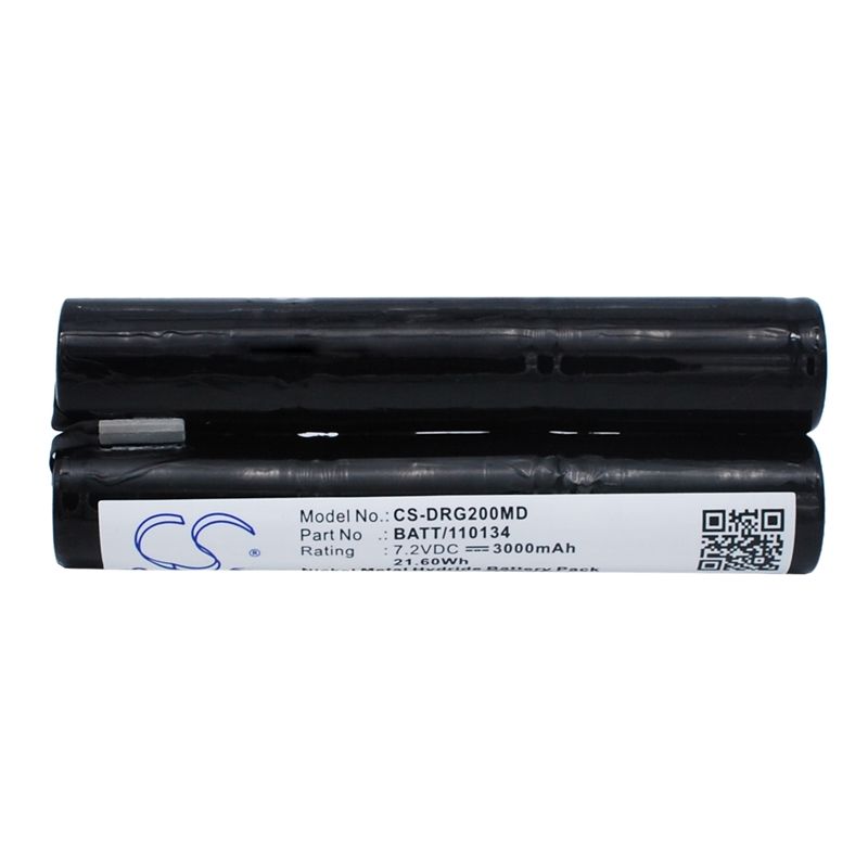 Ni-MH Battery fits Drager, Dialog 2000, Drager 7.2V, 3000mAh Medical Cameron Sino Technology Limited