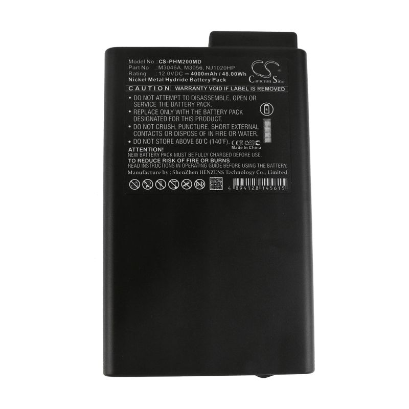 Ni-MH Battery fits Philips, M2 Monitor, M3 Monitor, M3000a 12.0V, 4000mAh Medical Cameron Sino Technology Limited