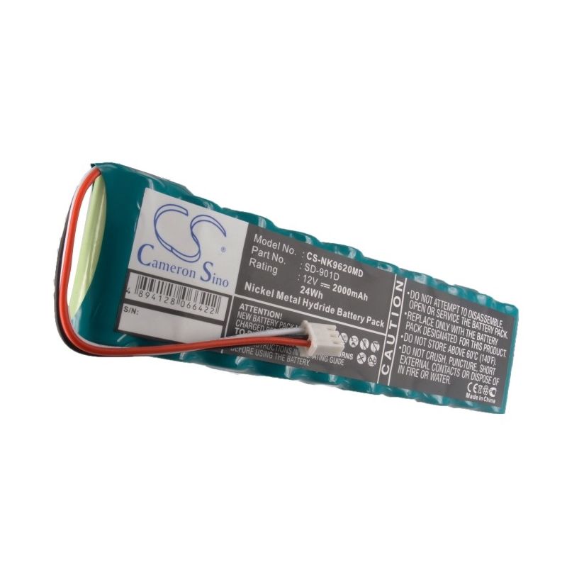 Ni-MH Battery fits Nihon Kohden, 6511, 9130p, 9620p 12.0V, 2000mAh Medical Cameron Sino Technology Limited