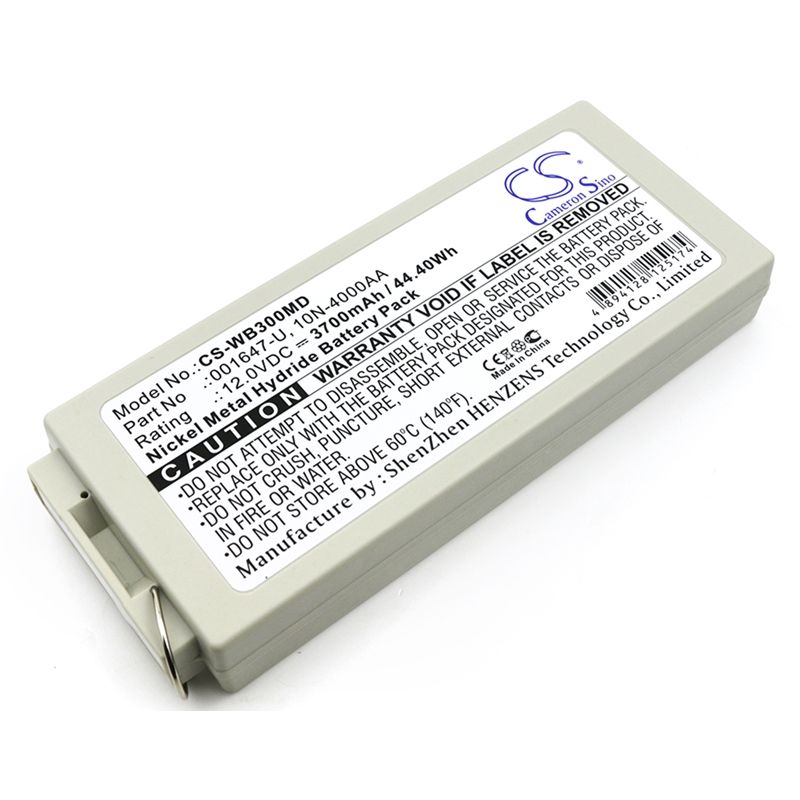 Ni-mh Battery Fits Welch-allyn, Mrl Defibrillator Pic30, Mrl Defibrillator Pic40, Mrl Defibrillator Pic50 12.0v, 3700mah Medical Cameron Sino Technology Limited