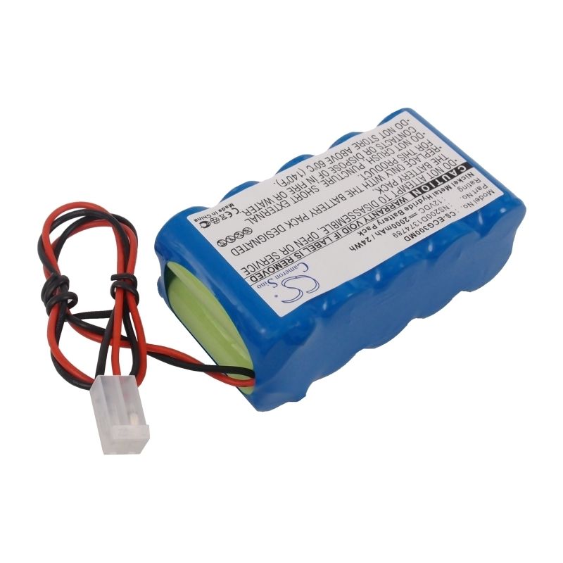 Ni-MH Battery fits Biocare, Ecg-100, Ecg-101, Ecg-101g 12.0V, 2000mAh Medical Cameron Sino Technology Limited