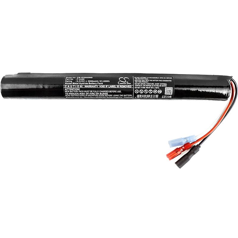 Ni-MH Battery fits Innomed, Ecg Heartscreen 80g, Heartscreen 80g Ekg/ecg, 6.0V, 3500mAh Medical Cameron Sino Technology Limited