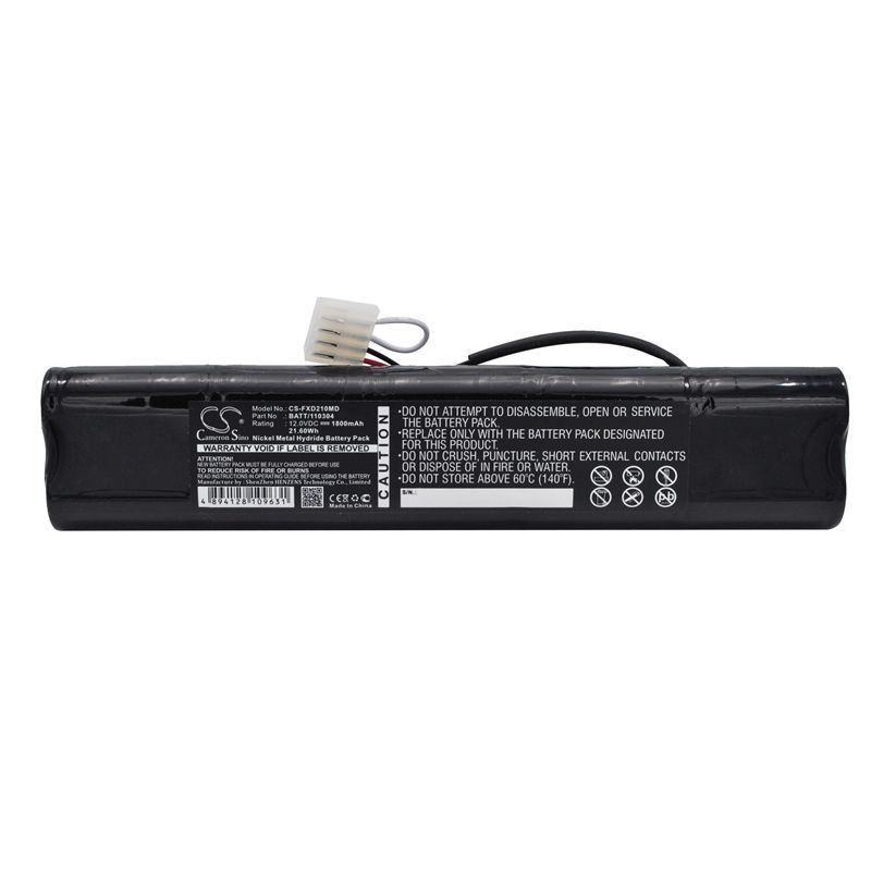 Ni-MH Battery fits Fukuda, Ecg Analyzer 2101, Ecg Analyzer 2201, Ecg Analyzer Fcp2201g 12.0V, 1800mAh Industrial Cameron Sino Technology Limited (Suspended)