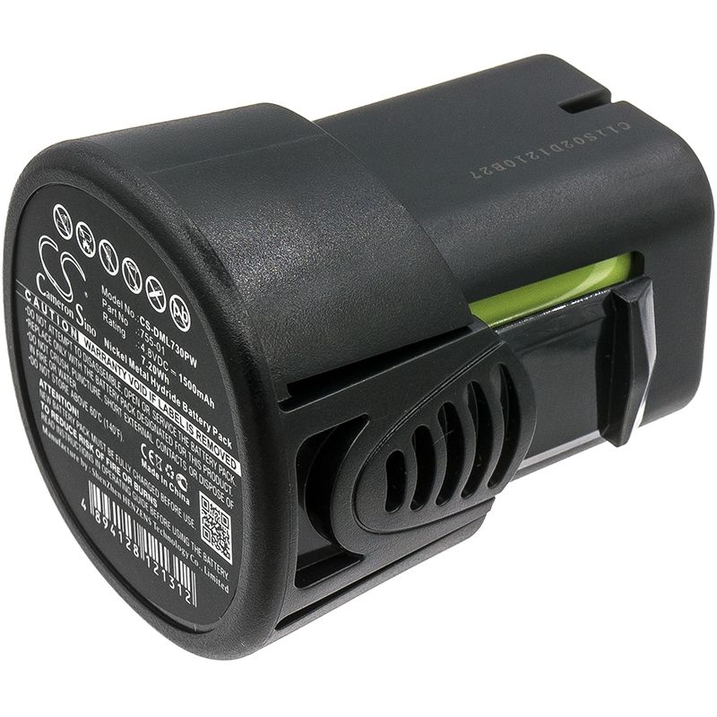 Ni-mh Battery Fits Dreme, 7300-n/8, Minimite 4.8-volt Cordless Two-speed Rotary Tool, 4.8v, 1500mah Power Tools Cameron Sino Technology Limited