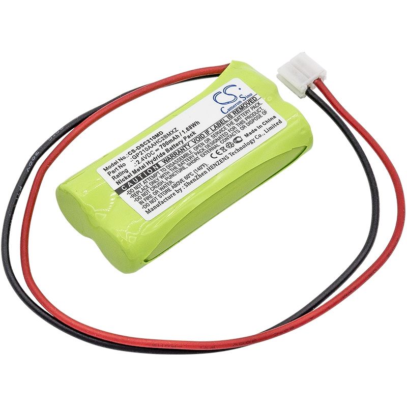 Ni-MH Battery fits Dentsply, Propex Ii, Dssb, Propex Ii 2.4V, 700mAh Medical Cameron Sino Technology Limited