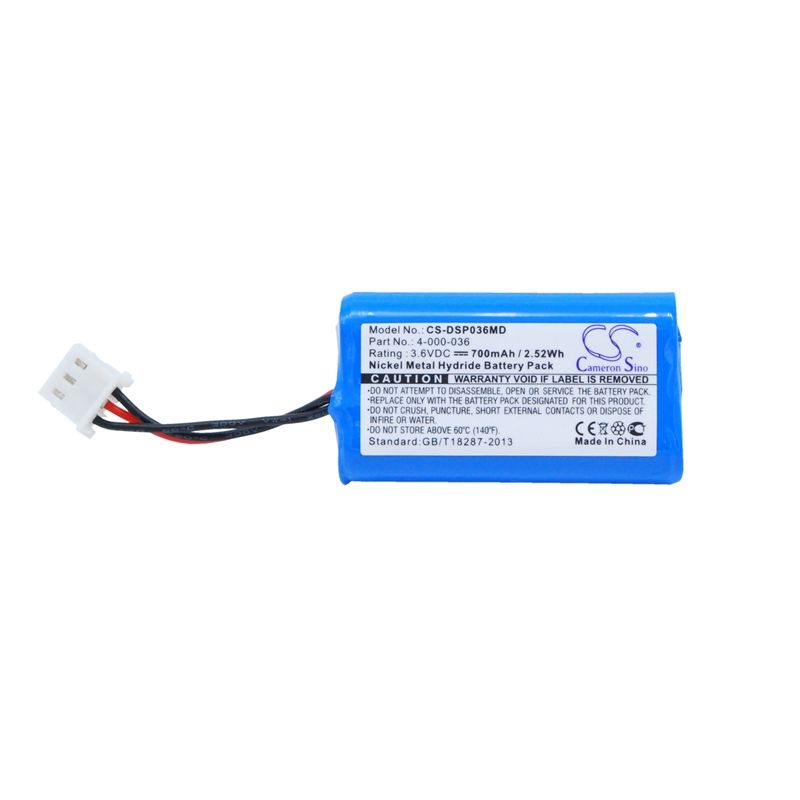 Ni-mh Battery Fits Drummond Scientific, Portable Pipet-aid Pk, Portable Pipet-aid Xl, Portable Pipet-aid Xp2 3.6v, 700mah Medical Cameron Sino Technology Limited