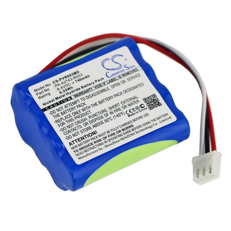 Ni-MH Battery fits Physiomed, Vocastim, Vvocastim Trainer, 8.4V, 740mAh Medical Cameron Sino Technology Limited